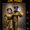 animação com led music combo dupla