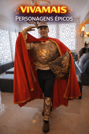 CAVALEIRO MEDIEVAL E PERSONAGENS ÉPICOS VIVAMAIS