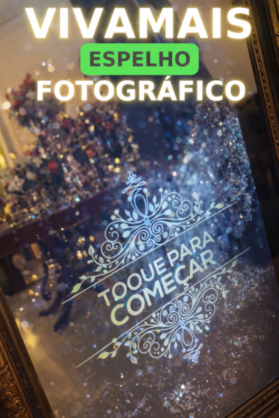espelho mágico fotográfico para festas São Paulo aluguel eventos