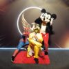 CARRETA VIVAMAIS HOMEM ARANHA O MASCARA E MICKEY