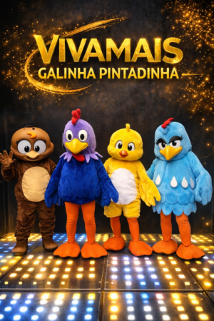 GALINHA PINTADINHA PARA FESTAS INFANTIS