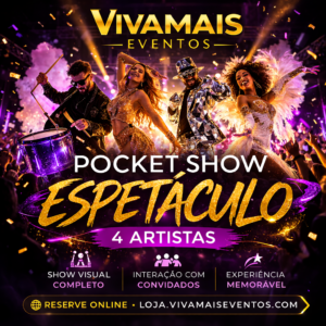 POCKET SHOW ESPETACULO VIVAMAIS