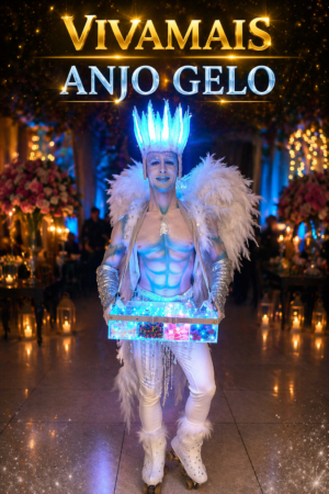 Anjo Gelo para festas e eventos em São Paulo