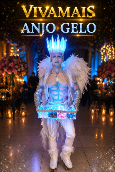 Anjo Gelo para festas e eventos em São Paulo