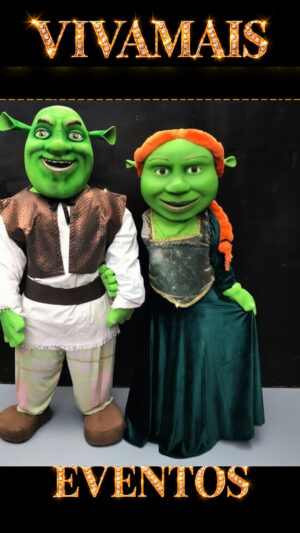 Shrek (ou Fiona) para Festas — VivaMais Eventos