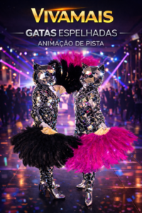 Gatas Espelhadas para Animação de Pista de Dança em São Paulo