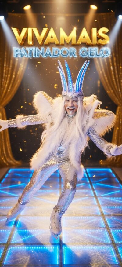 Patinador de Gelo para festas e eventos em São Paulo