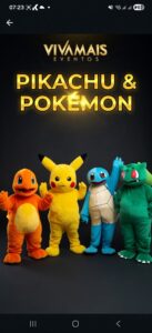 Pikachu e Pokémon para festas infantis em São Paulo