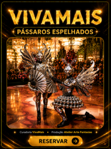 Pássaros Espelhados - Atração Premium VivaMais Eventos