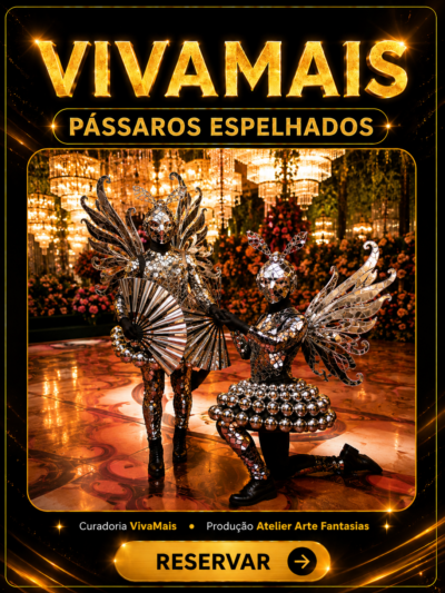 Pássaros Espelhados - Atração Premium VivaMais Eventos