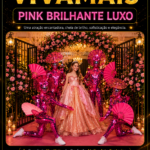 Pink Brilhante Luxo - Combo 4 Artistas para Eventos e Festas