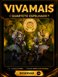 Quarteto Espelhado - Atrações Premium VivaMais Eventos