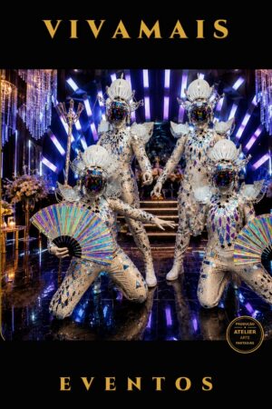 Espelhados Glamurosos – Quarteto — Produção Atelier Arte Fantasias