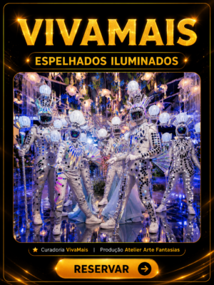 Espelhados Iluminados Combo 6 Artistas para Eventos Premium