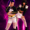 capa reels v4 4349 v2 Guerreiras Huntrix Dupla - Atração KPOP para Festas — VivaMais Eventos