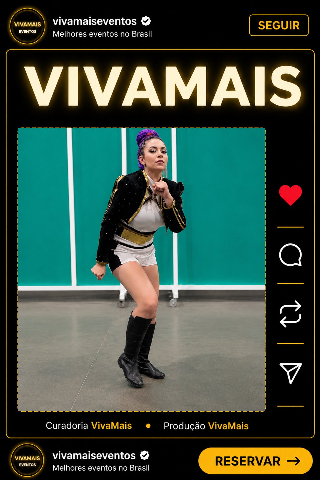 Huntrix Rumi - Atração KPOP Solo para Festas huntrix rumi card