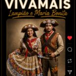 Lampião e Maria Bonita Personagens para Festa Junina e Eventos