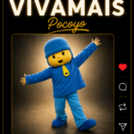 Pocoyo Personagem Vivo para Festa Infantil