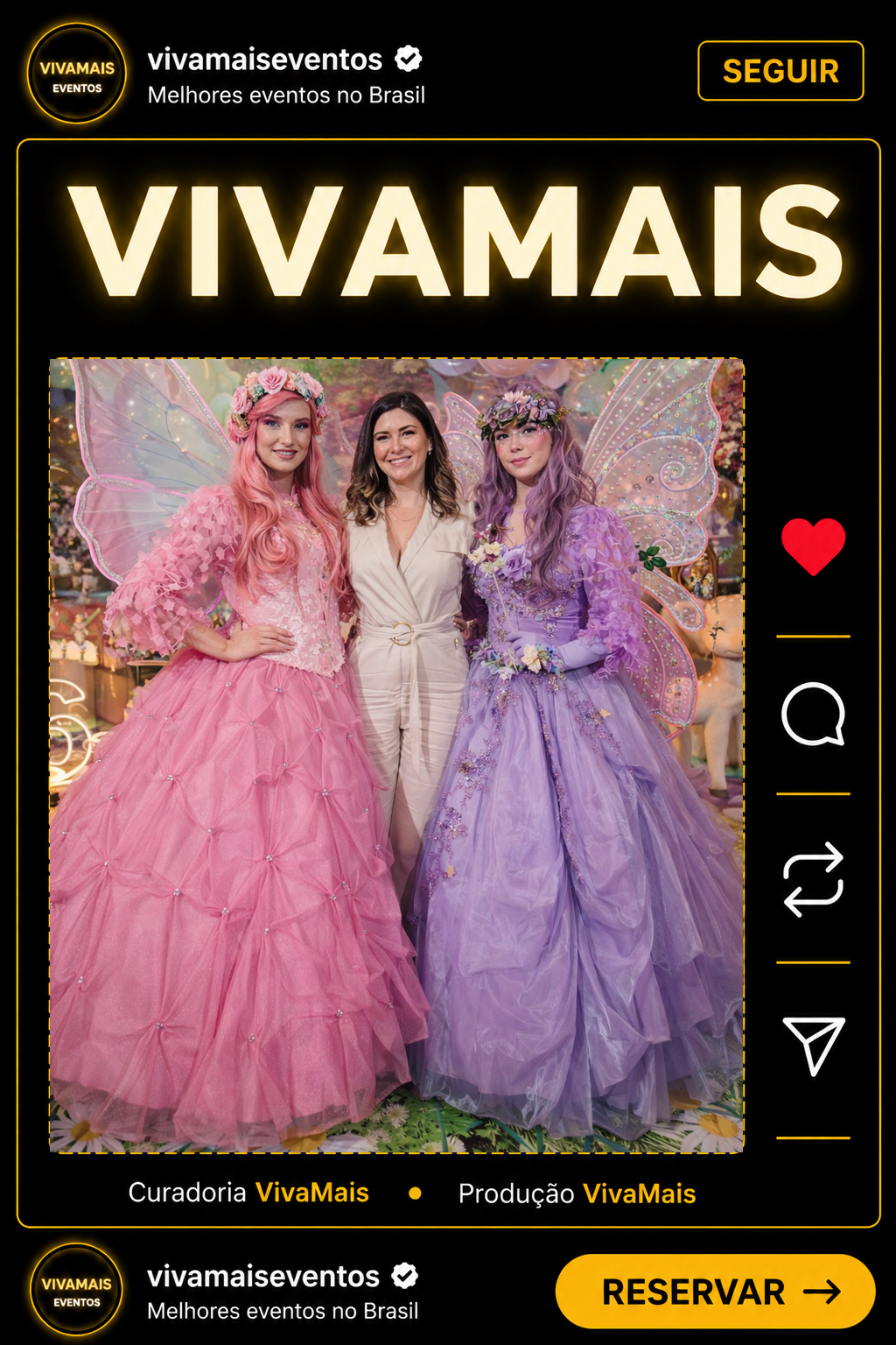 Fadas Borboletas - Combo Dupla vivamais card 1499