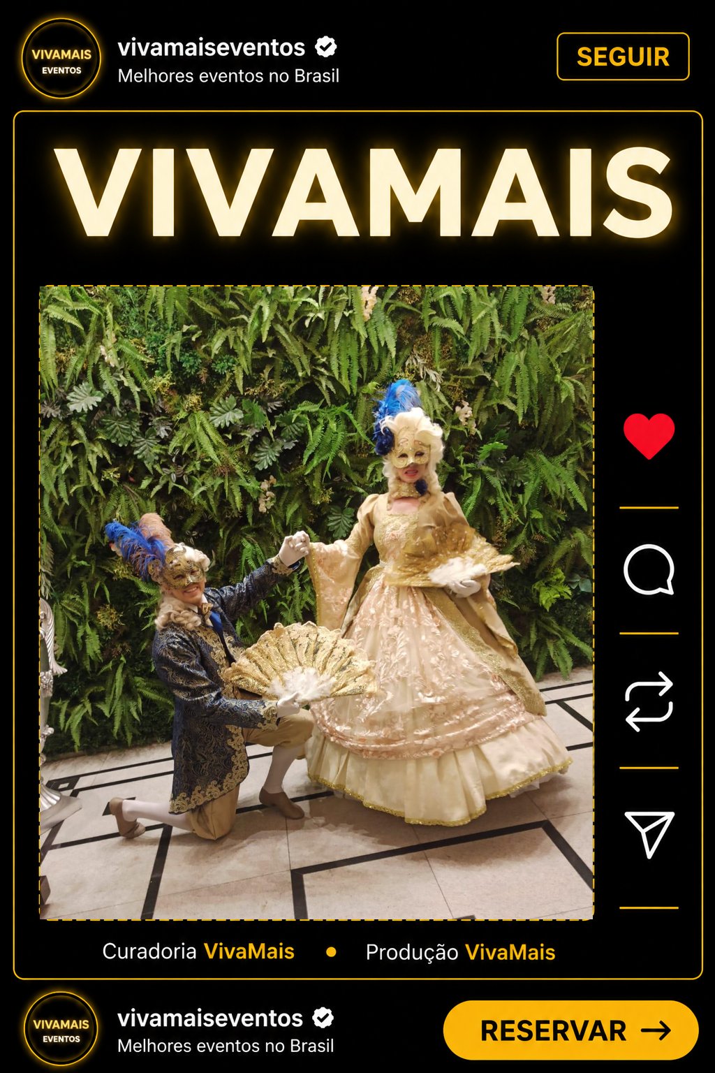 Casal de Época - Combo Dupla vivamais card 1504
