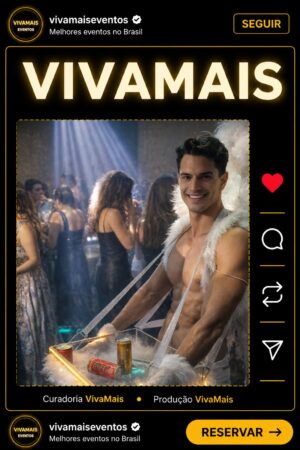 Anjo Recepção Glamourosa