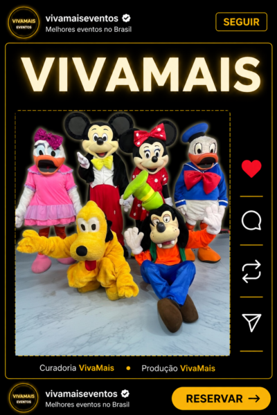 Turma do Mickey para Festas vivamais card 3532
