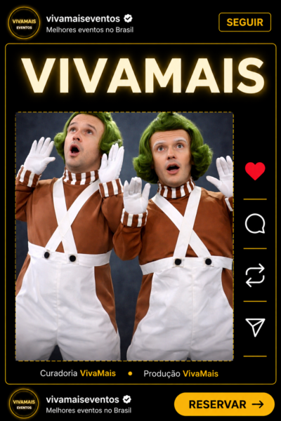 Anões Oompa Loompa – A Fantástica Fábrica de Chocolate vivamais card 3591