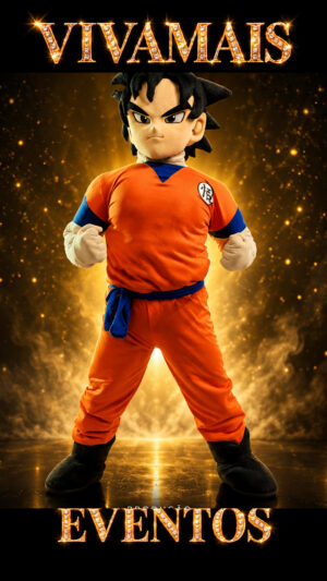 Goku - Personagem para Eventos — VivaMais Eventos