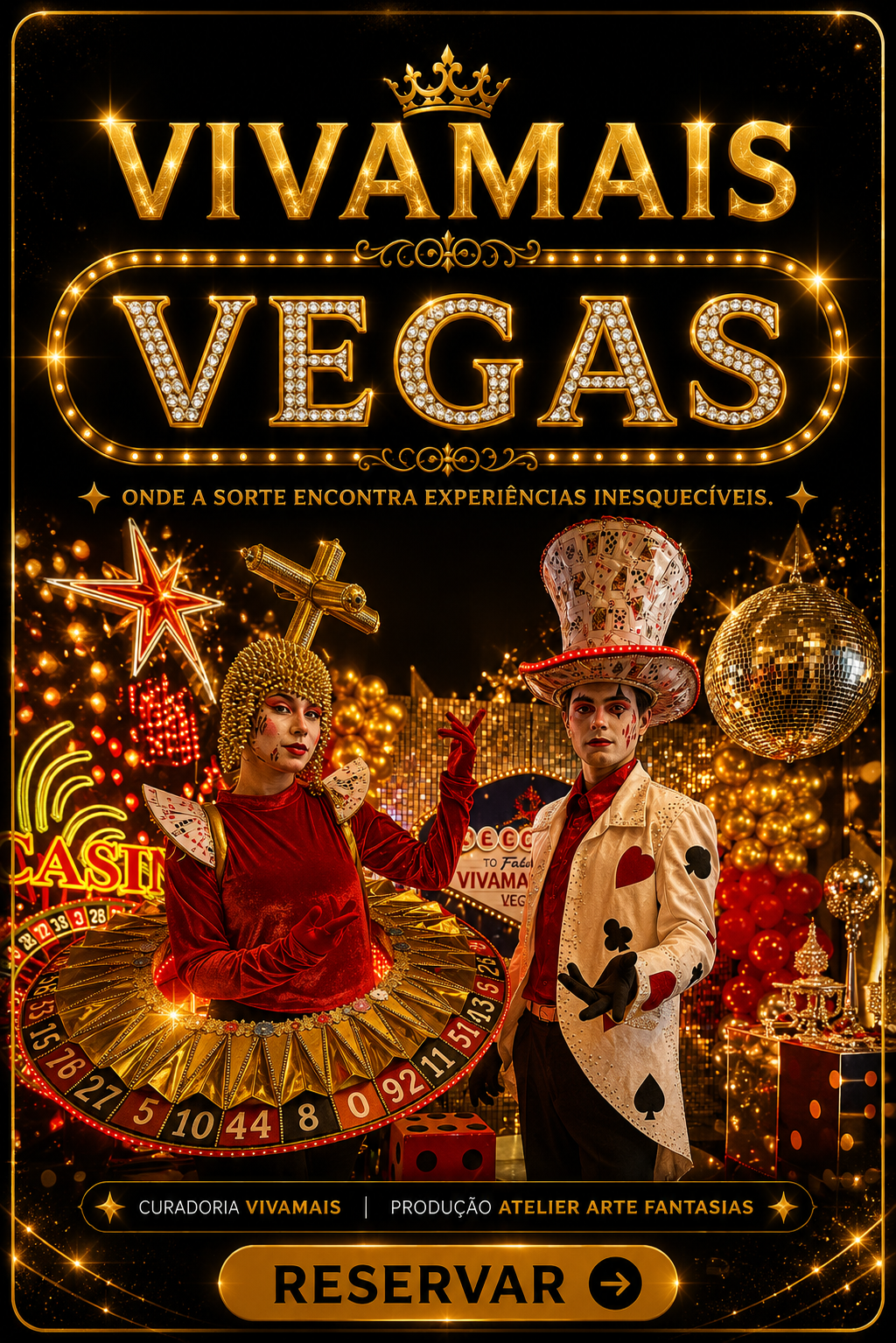 VivaMais Vegas - Dupla de Artistas