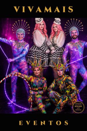 Aurora VivaMais – Espetáculo de Cores, Luz e Fantasia — Produção Atelier Arte Fantasias