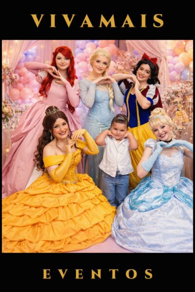 Princesas Premium para Festas 3026 vivamais card