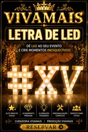 letras de led vivamais