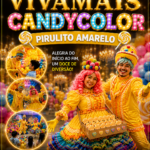 Candy Colors Pirulito Amarelo