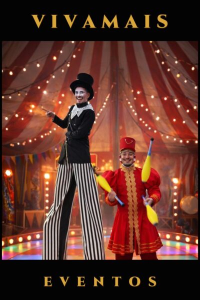 Circenses – Combo Malabares e Perna de Pau | VivaMais Eventos