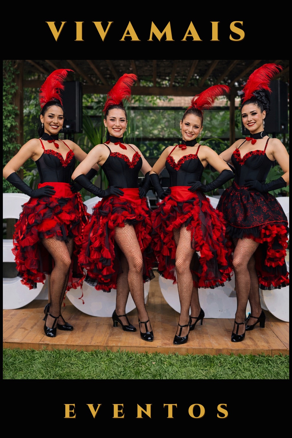 Quatro Dançarinos - Show Animado Quatro Dançarinos – Show Animado | VivaMais Eventos