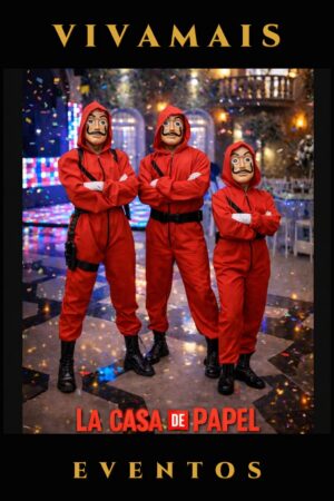 La Casa de Papel – Festa em Série | VivaMais Eventos