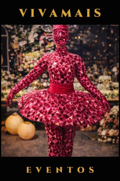 Espelhado Pink - Recepção Chique e Brilhante Espelhado Pink – Recepção Chique e Brilhante | VivaMais Eventos