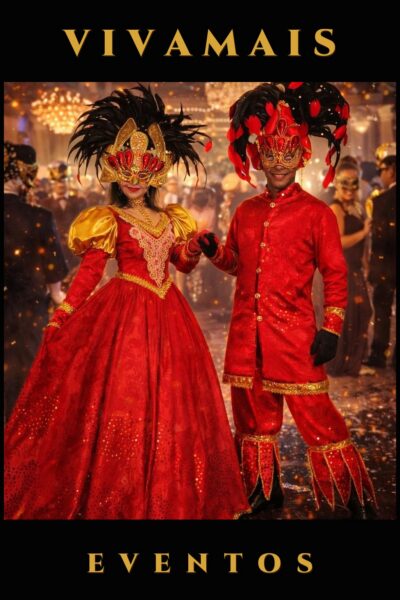 Baile de Máscaras – Atração para Festas Baile de Máscaras – Atração para Festas | VivaMais Eventos