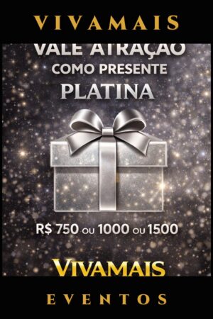 Vale Presente Platina VivaMais – Cobre Uma Atração Completa | VivaMais Eventos
