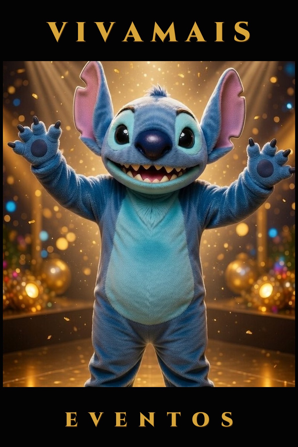 Stitch – Personagem para Festas Infantis Stitch – Personagem para Festas Infantis | VivaMais Eventos
