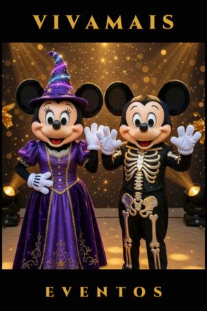 Mickey Halloween – Personagem para Festas e Eventos | VivaMais Eventos