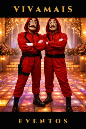 vivamais card dupla la casa de papel