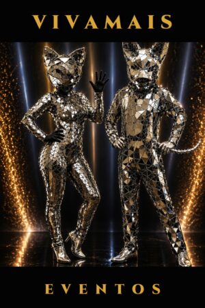 vivamais card gata e gato espelhados
