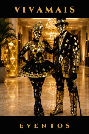 vivamais card gold black mirrors