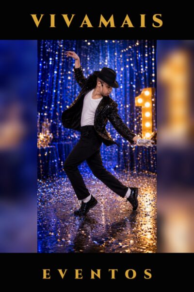 Michael Jackson - Astros vivamais card michael show astros