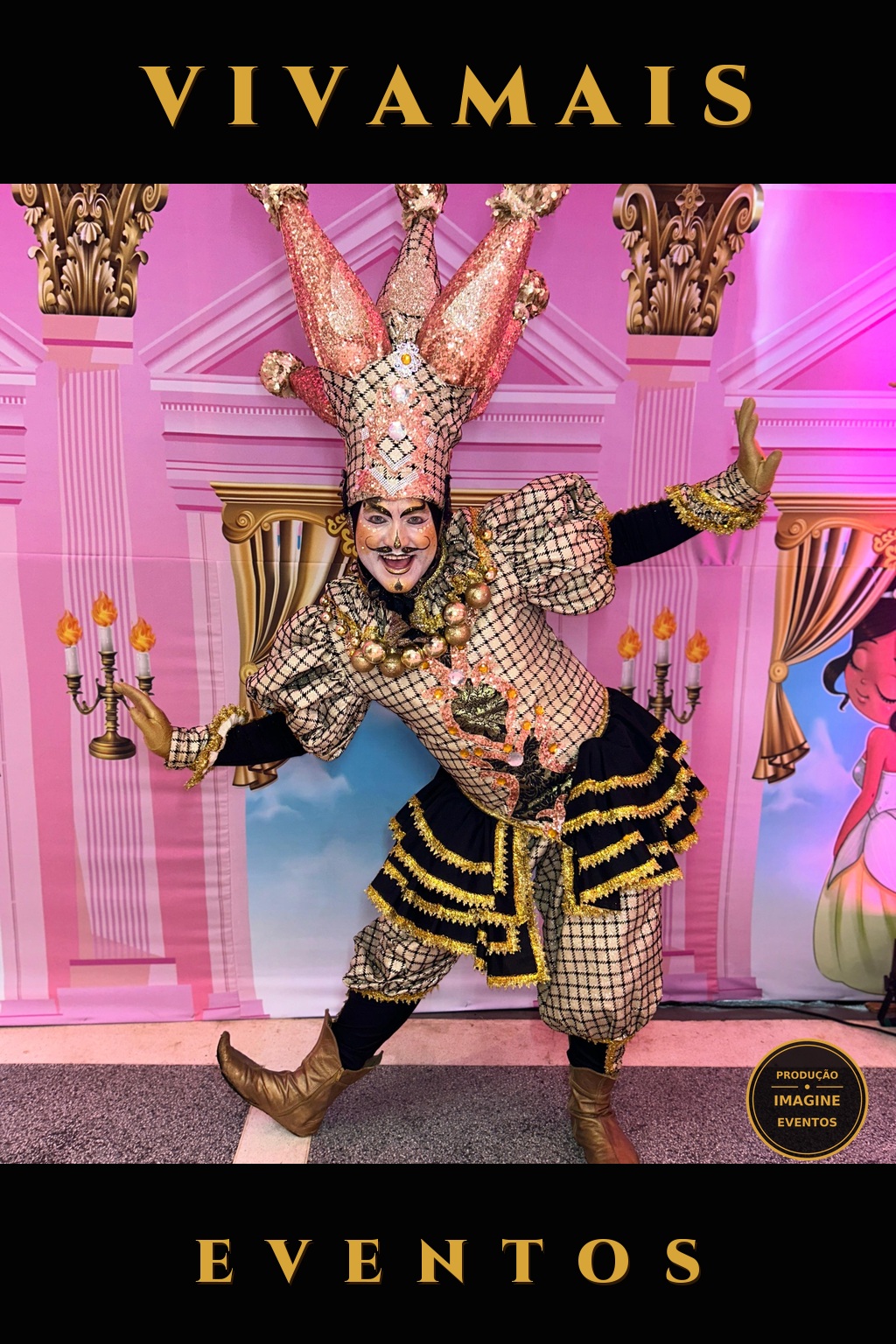 Bobos da Corte — Personagens para Eventos figurinos carnavalescos — capa