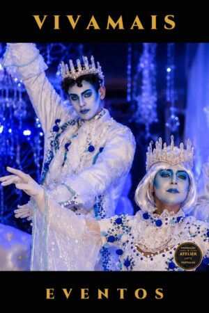 Início dupla corte cristal — produção atelier arte fantasias