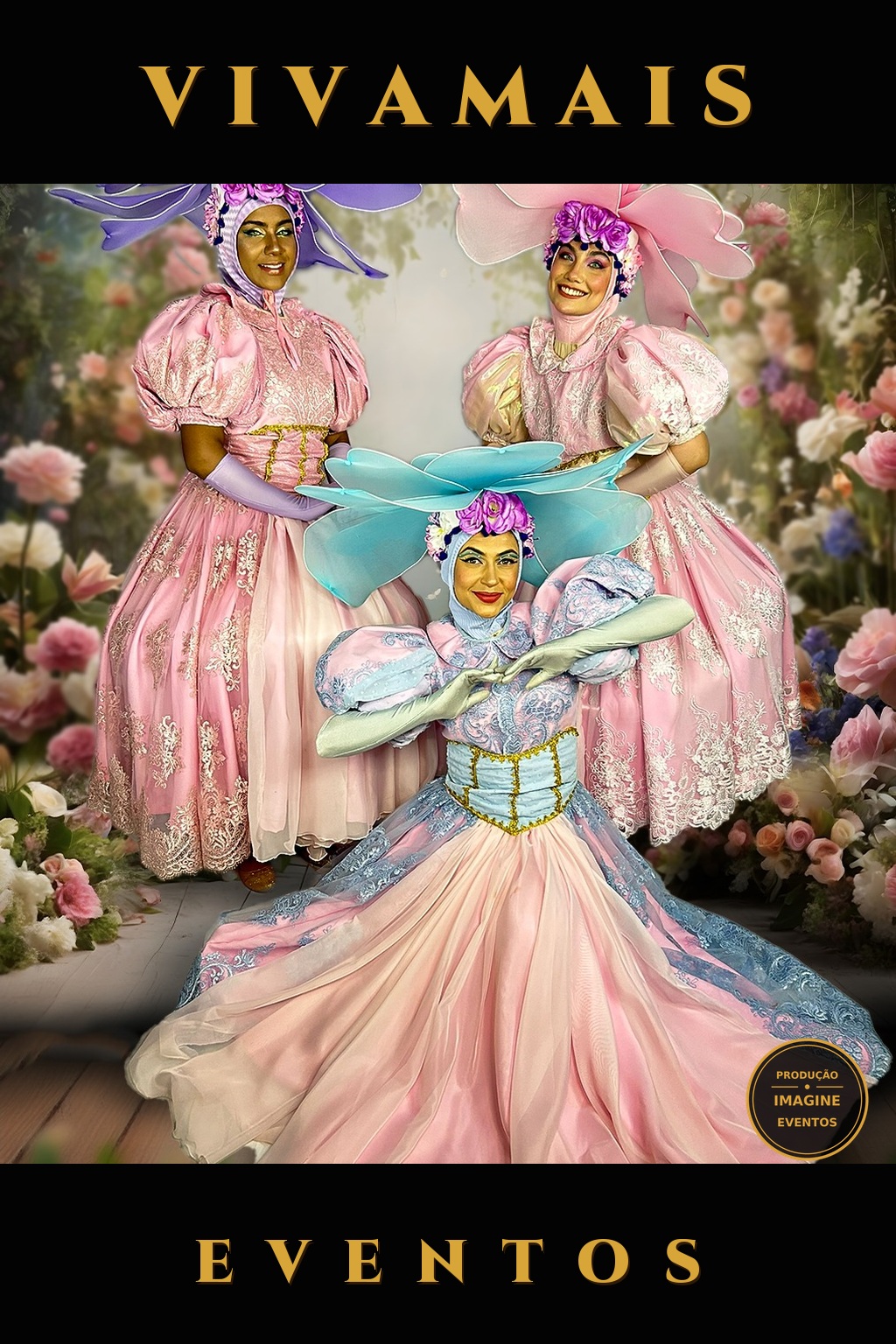 Rosas Encantadas — Personagens para Festas rosas encantadas — personagens para festas