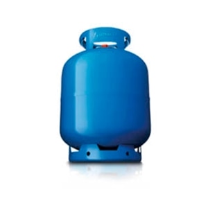 botijão para gás ultragaz capacidade 13kg azul (vazio)