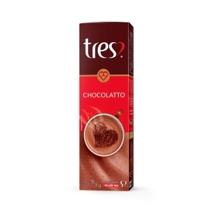 cápsula chocolatto quente tres 3 corações 10 unidades